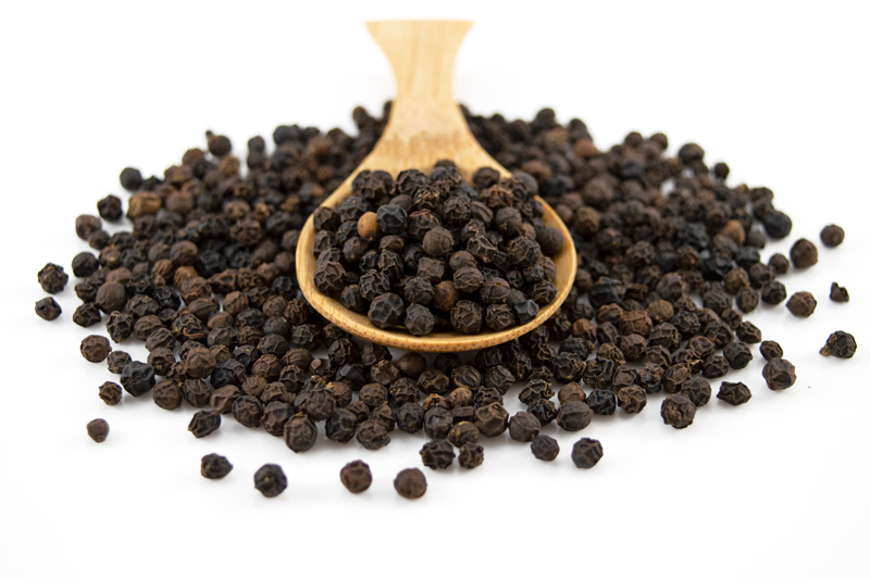 Organic Black Peppercorns 1kg (Sussex Wholefoods)