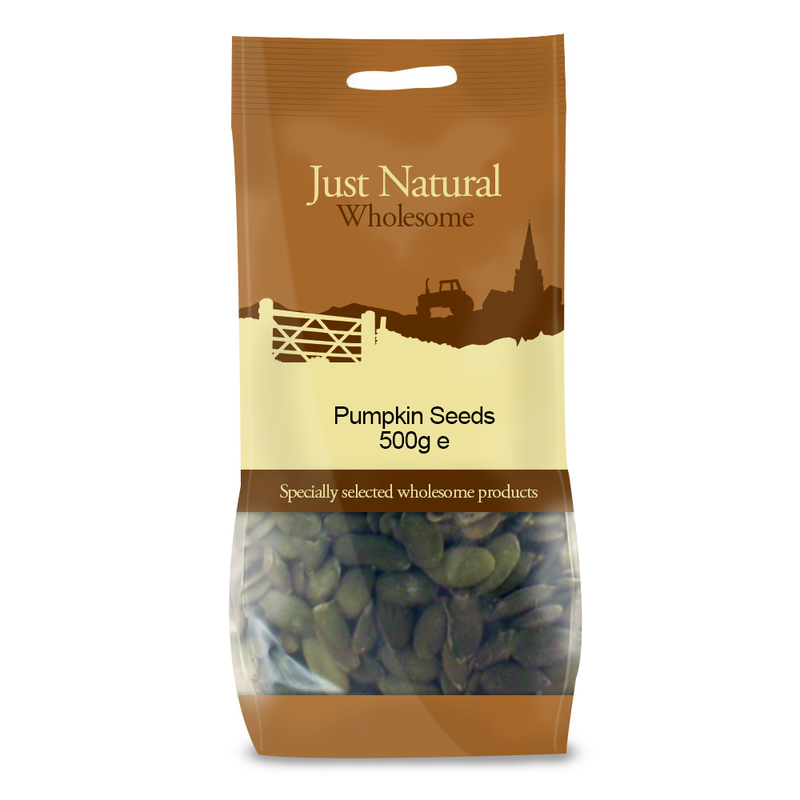 Pumpkin Seeds 500g (Just Natural Wholesome)