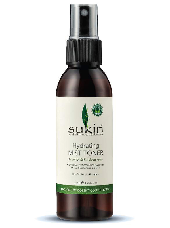 Hydrating Mist Toner Spray 125ml (Sukin)