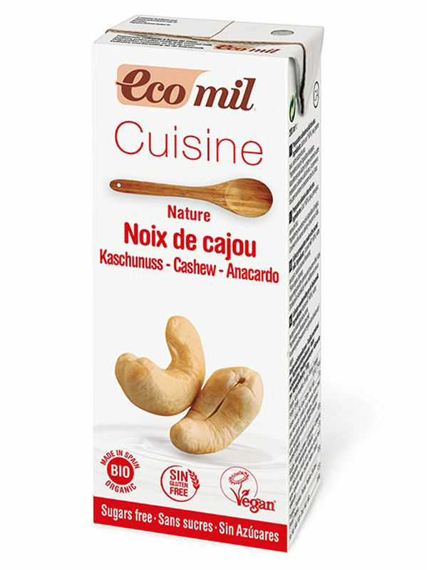 Cashew based Cream alternative, Organic 200ml (Ecomil)