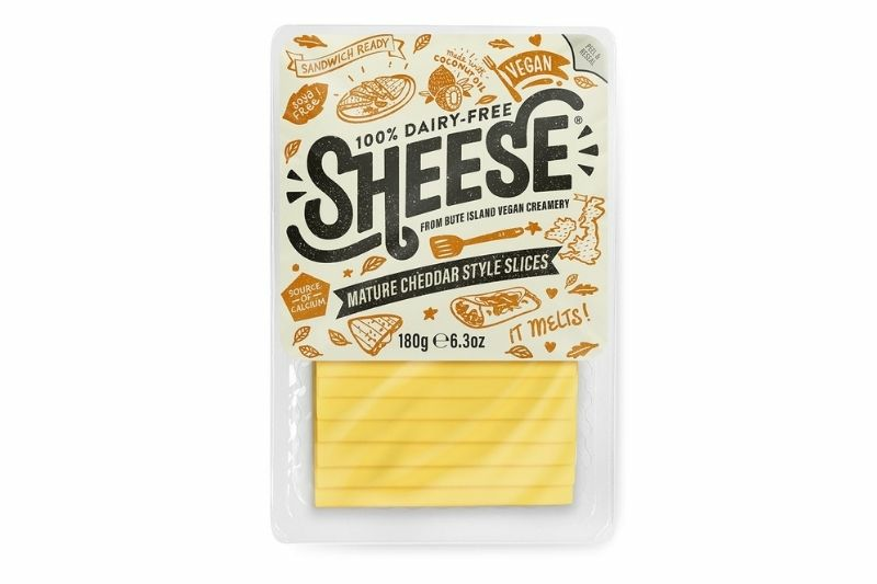 Organic Mature Cheddar Style Sliced 200g (Bute Island Food Sheese)
