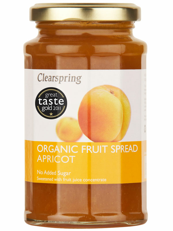 Apricot Fruit Spread, Organic 280g (Clearspring)