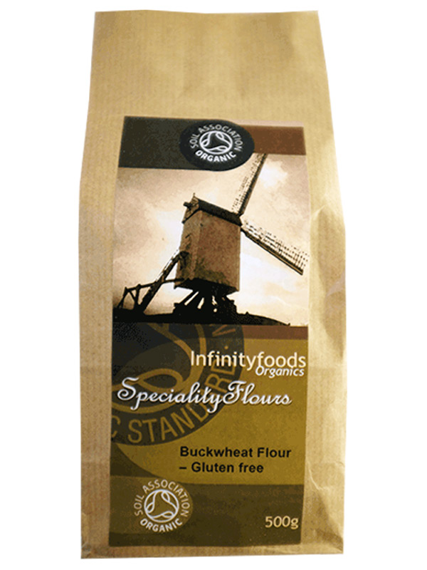 Buckwheat Flour, Organic 500g (Infinity Foods) Healthy Supplies