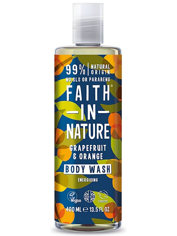 Grapefruit & Orange Shower Gel & Foam Bath 400ml (Faith in Nature