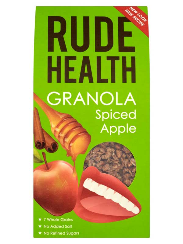 Spiced Apple Granola 500g (Rude Health)