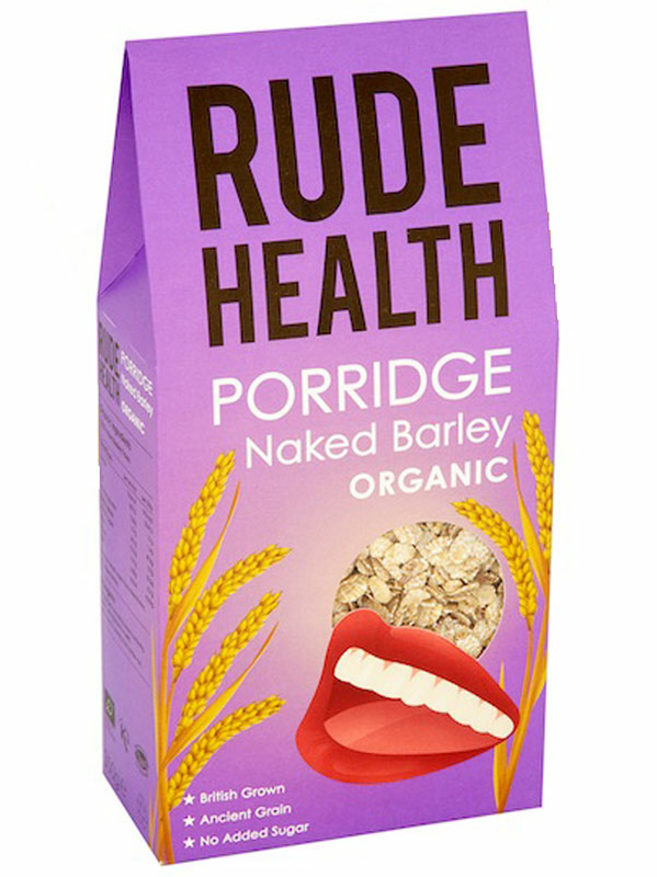 Organic Naked Barley Porridge 350g (Rude Health)