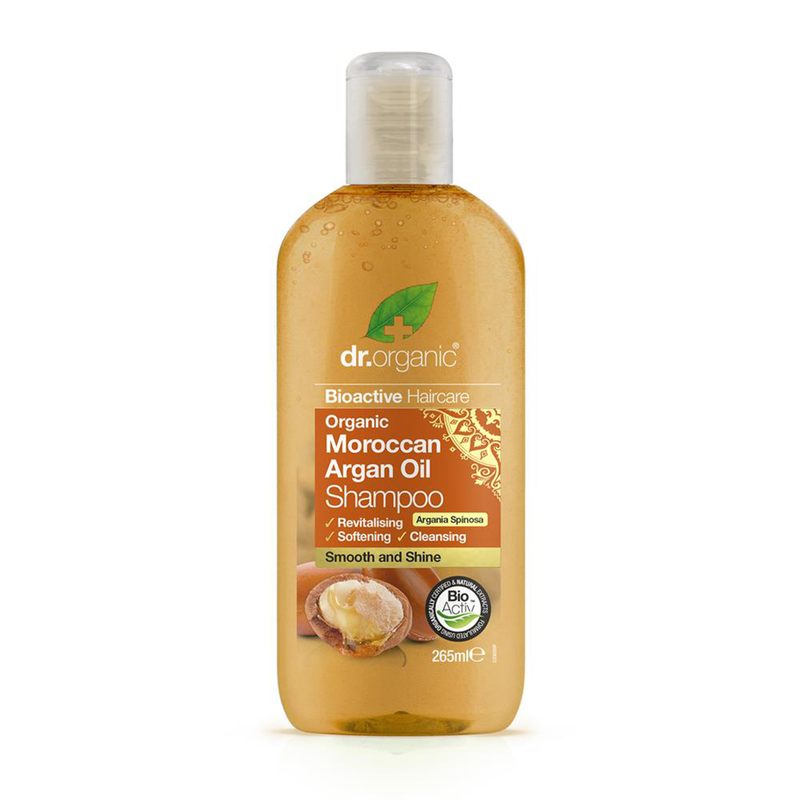 Organic Moroccan Argan Oil Shampoo 265ml (Dr Organic)