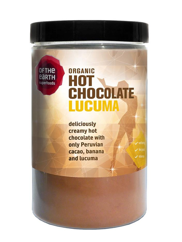Hot Chocolate with Lucuma, Organic 180g (Of The Earth)