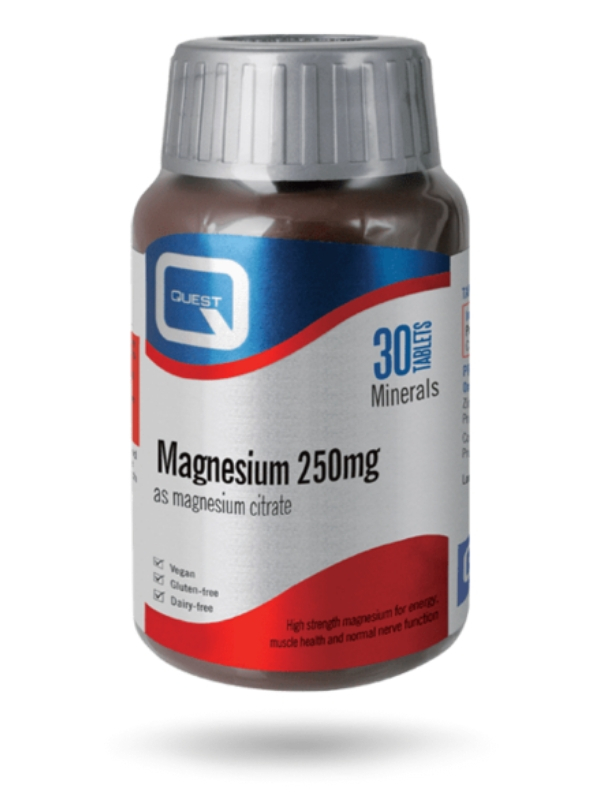 Magnesium Citrate 250mg 60 tablet (Quest)