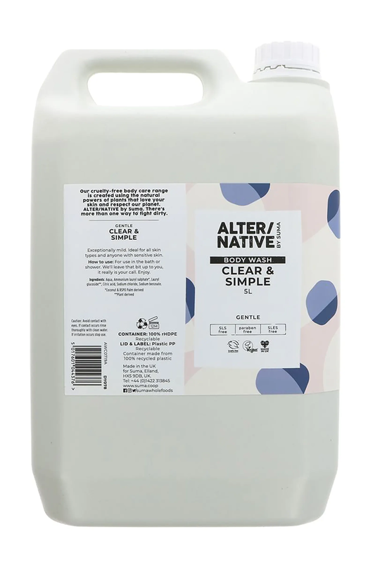 Clear and Simple Body Wash 5L (Alter/Native)