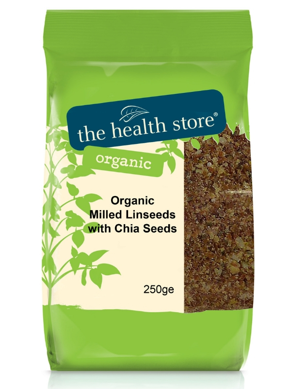Milled Linseeds with Chia Seeds, Organic 250g (THS)