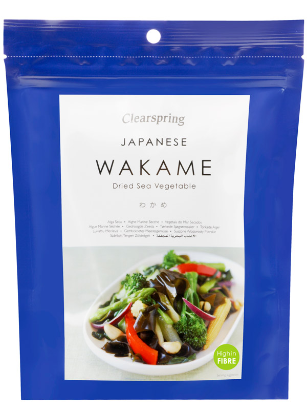 Clearspring Wakame Seaweed Sea Vegetable 50g