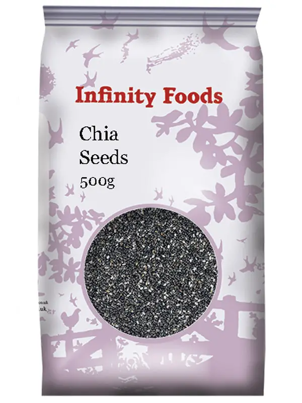 Chia Seeds 500g (Infinity Foods) | Healthy Supplies