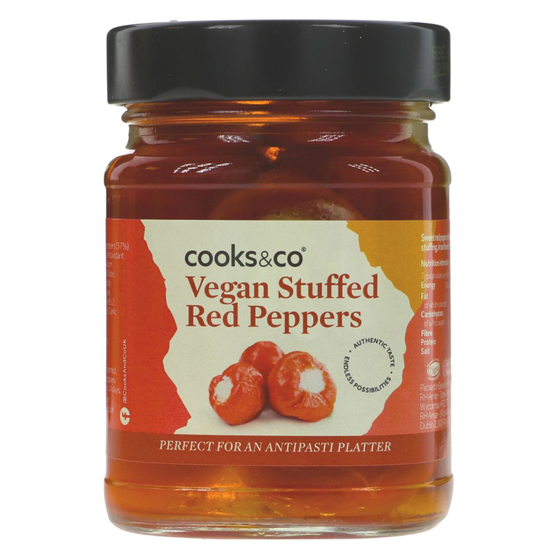 Vegan Stuffed Red Peppers 220g (Cooks and Co)