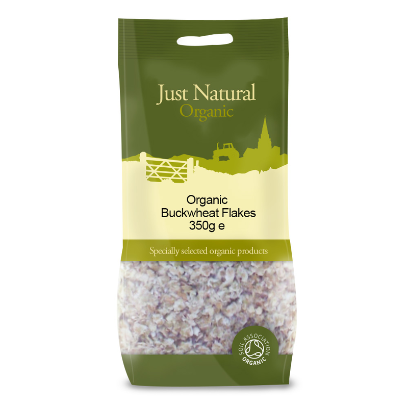 Buckwheat Flakes 350g, Organic (Just Natural Organic)