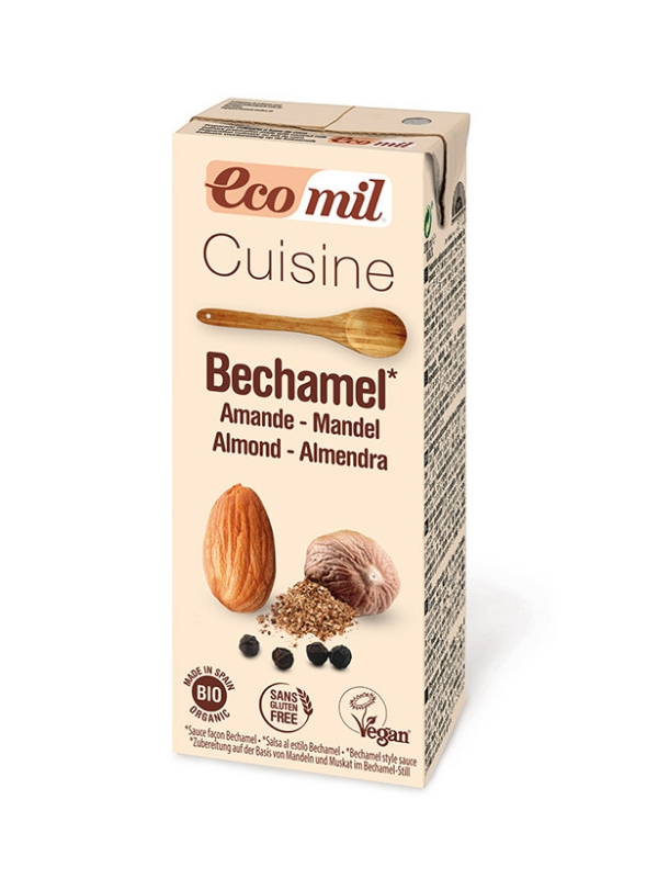 Almond Bechamel Sauce, Organic 200ml (Ecomil)