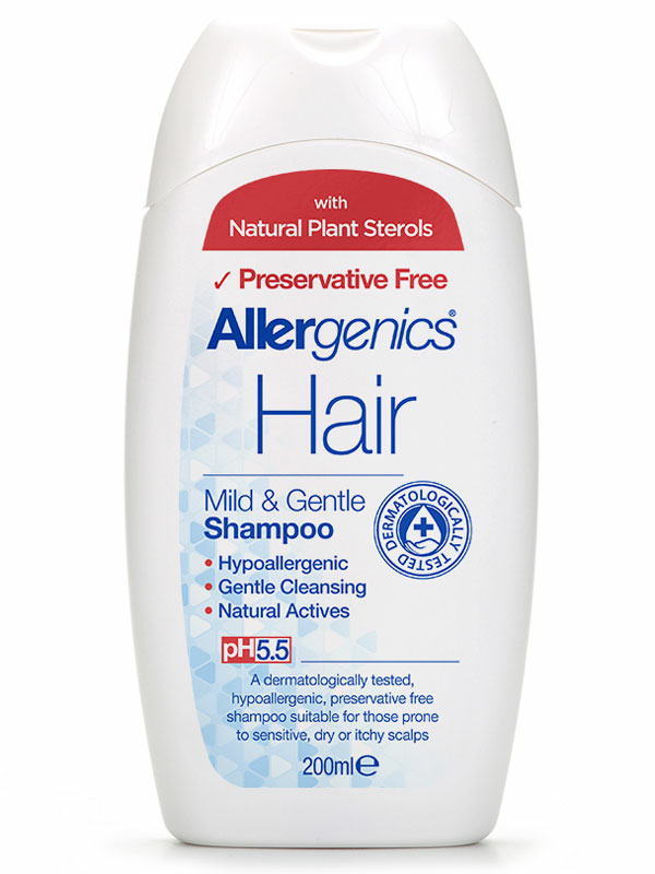 Mild & Gentle Shampoo 200ml (Allergenics)