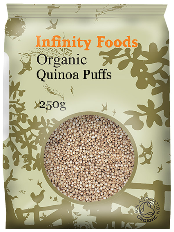 Quinoa Puffs - Organic Puffed Quinoa 250g (Infinity Foods)