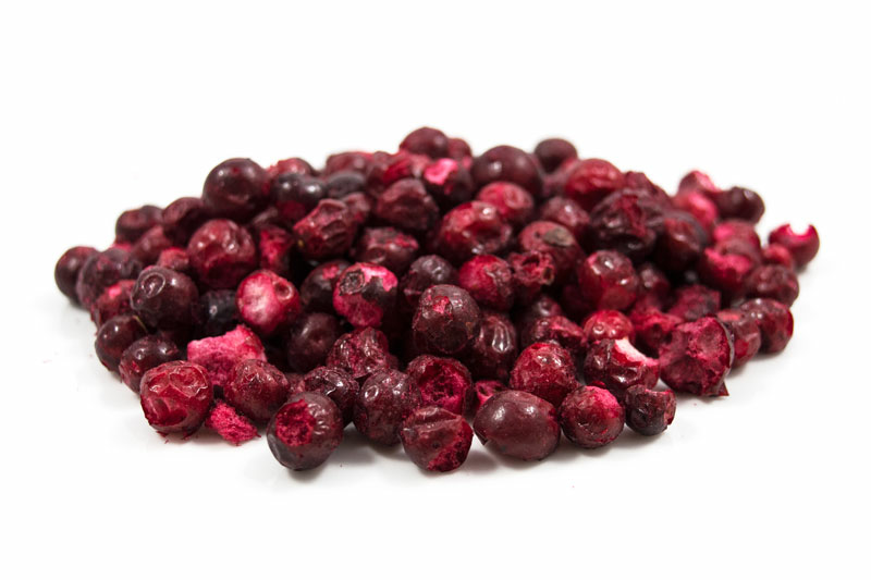 Freeze-Dried Lingonberries, Organic 100g (Sussex Wholefoods)