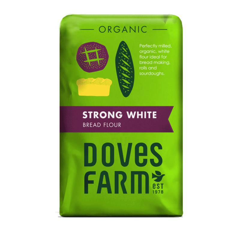 Organic Strong White Bread Flour 1.5kg (Doves Farm)