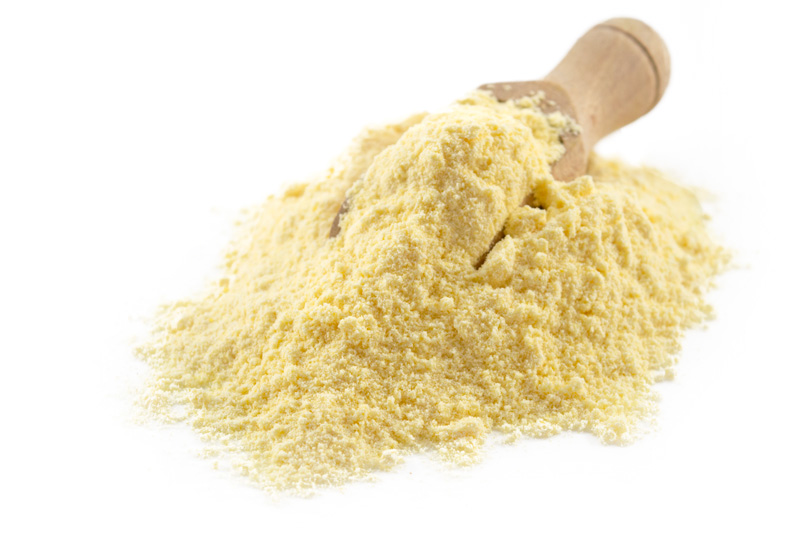 Organic Yellow Corn Flour, Gluten-Free 25kg (Bulk)
