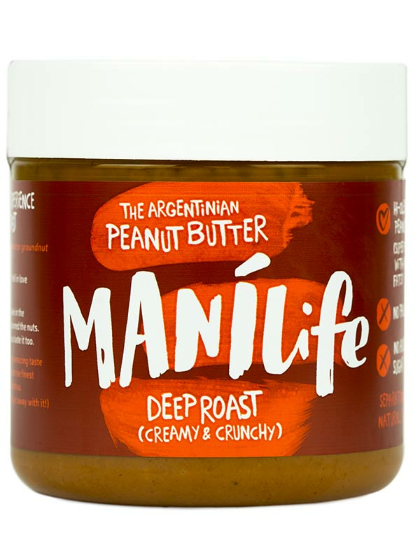 Deep Roast Crunchy Argentinian Peanut Butter 295g (Manilife)