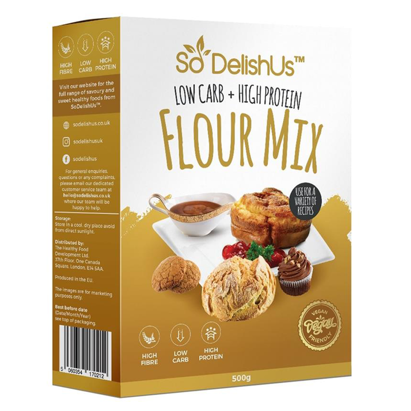 Low Carb High Protein Flour Mix 250g (SoDelishUs)