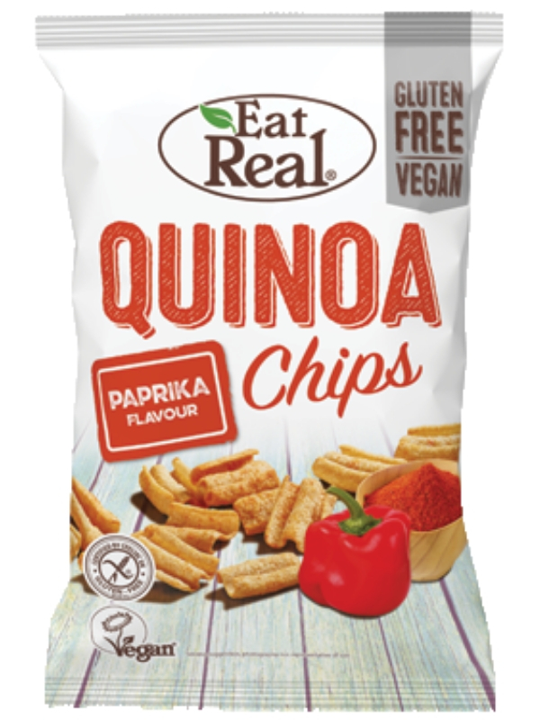 Quinoa Chips Paprika 30g (Eat Real)