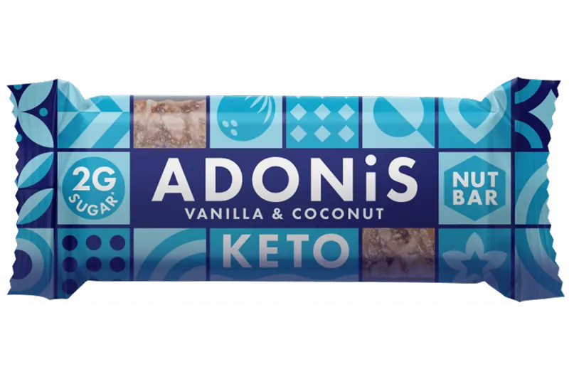 Coconut Vanilla Keto Bar 35g (Adonis)