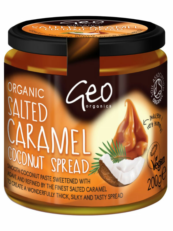 Salted Caramel Coconut Spread, Organic 200g (Geo Organics)