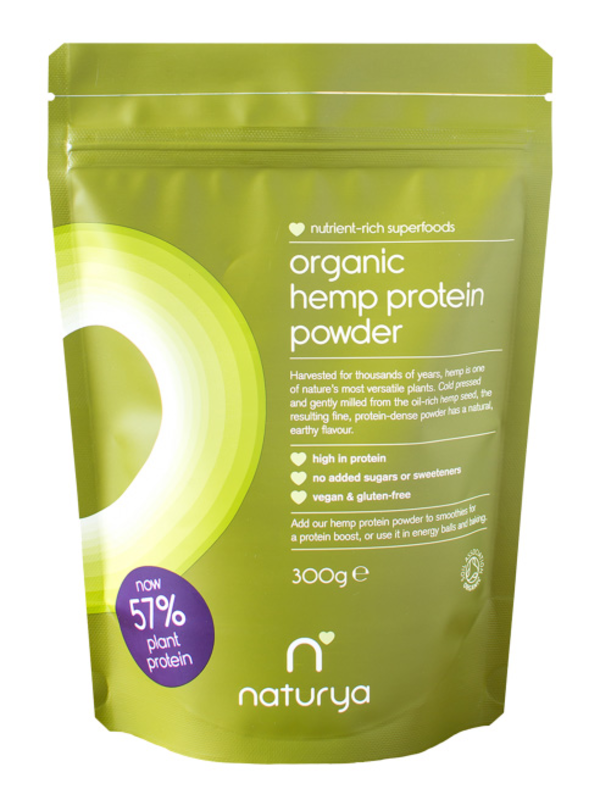 Organic Hemp Protein Powder 300g (Naturya)