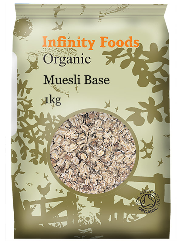 Muesli Base 1kg, Organic (Infinity Foods) Healthy Supplies