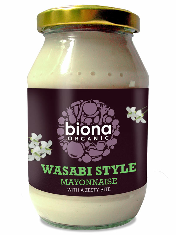 Wasabi Style Mayonnaise, Organic 230g (Biona) Healthy Supplies