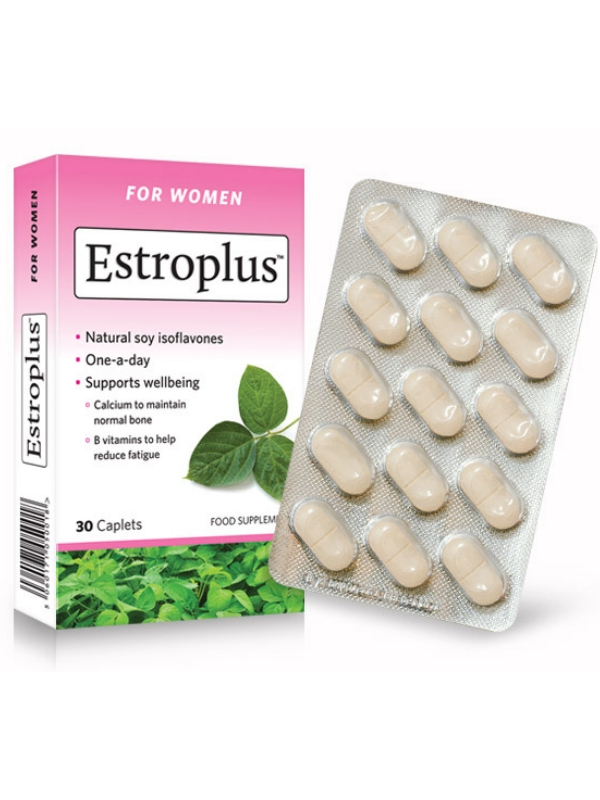 Menopause Wellbeing Supplements, 30 Tablets (Estroplus)