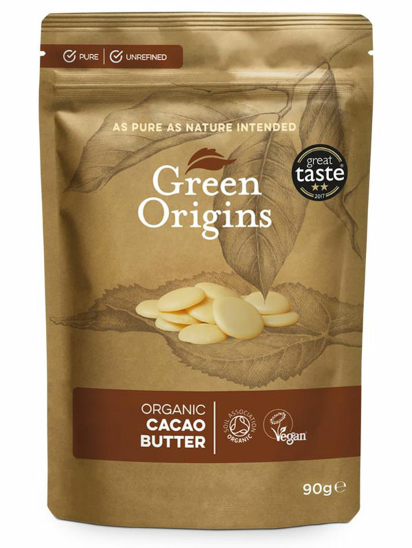 Cacao Butter, Organic 90g (Green Origins)