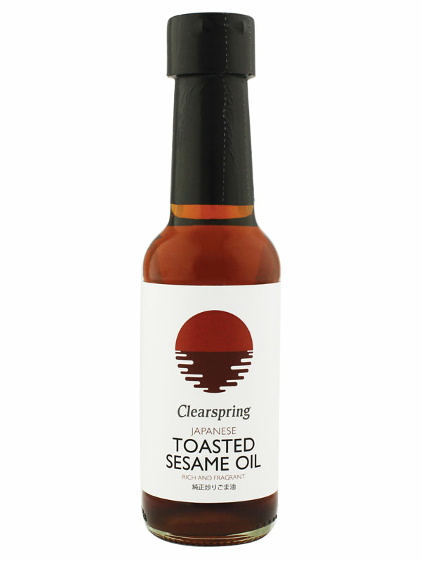 Japanese Toasted Sesame Oil 150ml (Clearspring)