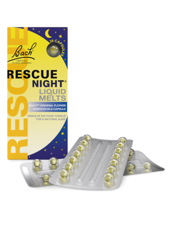Rescue Remedy Night - 28 Liquid Melts (Bach Rescue Remedy)
