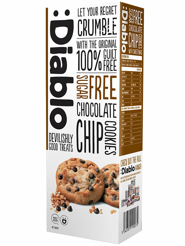 Chocolate Chip Cookies 130g (Diablo)