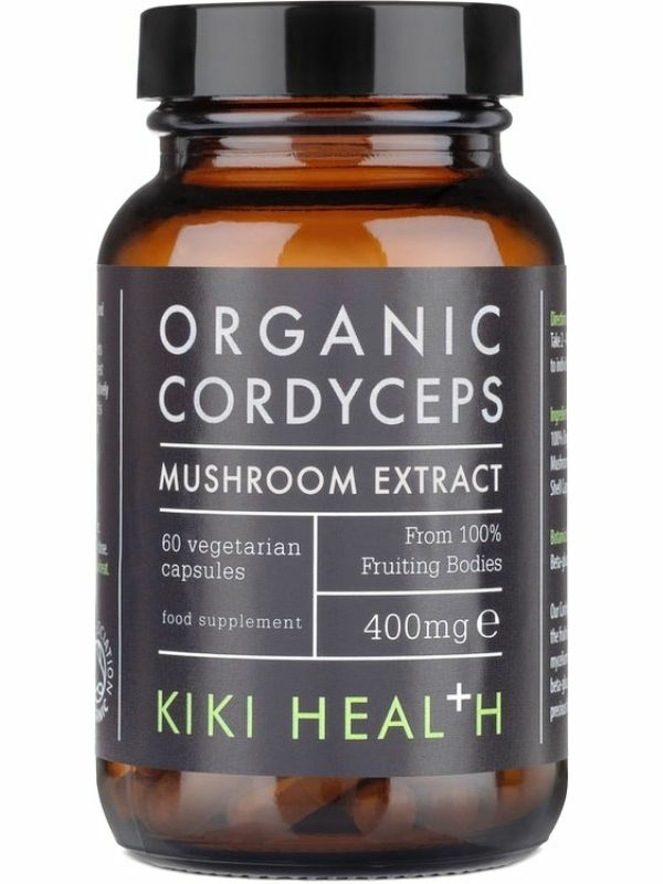 Organic Cordyceps Mushroom Extract 60 capsules (KIKI Health)