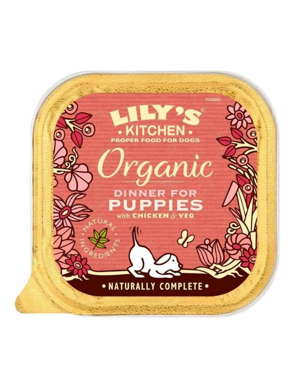 Dinner for Puppies, Organic 150g (Lilys Kitchen)