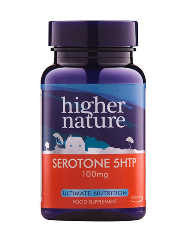 Serotone 5HTP 100mg, 30caps (Higher Nature)