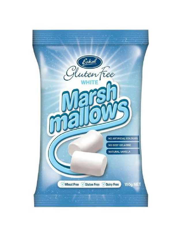 White Marshmallows, Gluten-Free 150g (Eskal)