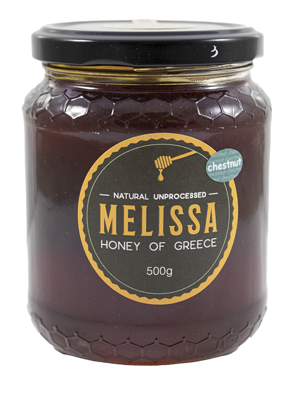 Greek Chestnut Honey 500g (Melissa)