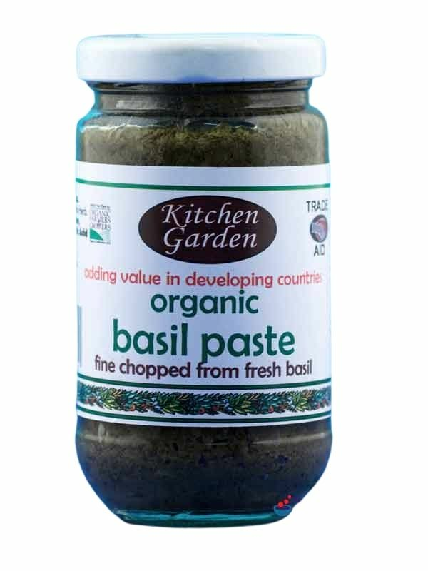 Chopped Basil, Organic 135g (Kitchen Garden)