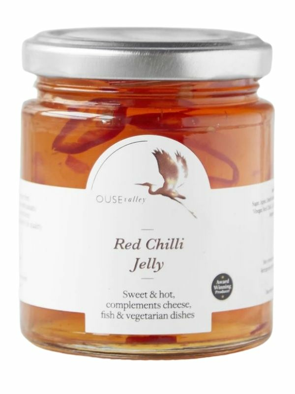 Red Chilli Jelly 227g (Ouse Valley)