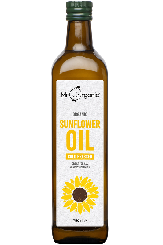 Organic Sunflower Oil 750ml (Mr Organic) Healthy Supplies