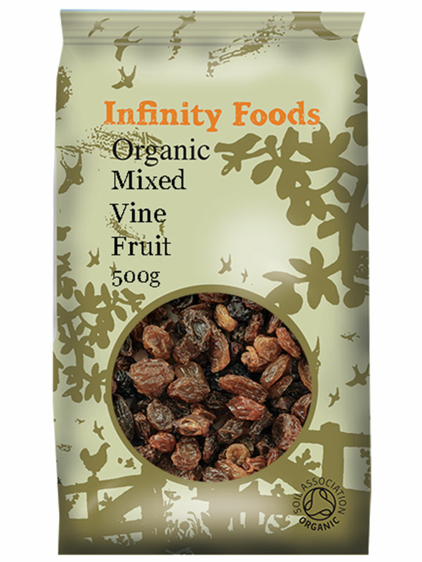 Vine Fruit Mix, Organic 500g (Infinity Foods)