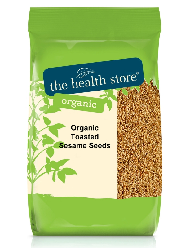 Toasted Sesame Seeds, Organic 500g (THS)