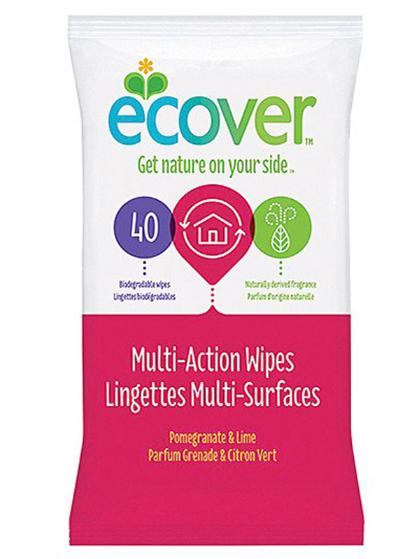 Multi-Action Wipes - 40 Wipes (Ecover)
