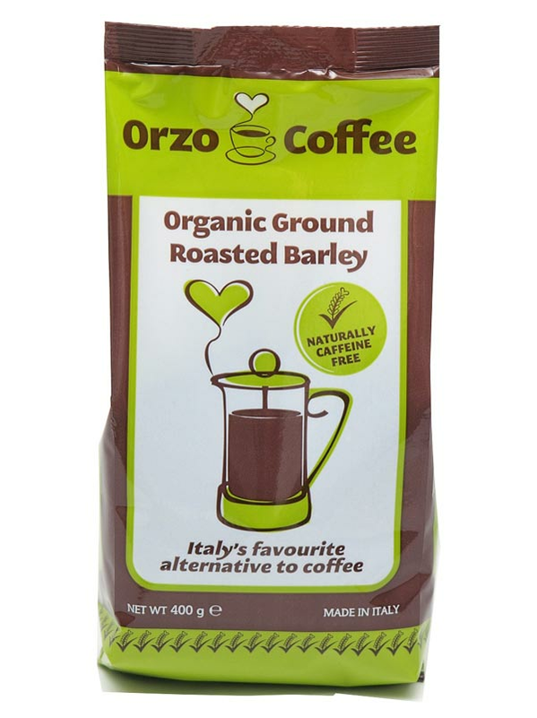 Ground Roasted Barley, Organic 400g (Orzo Coffee)